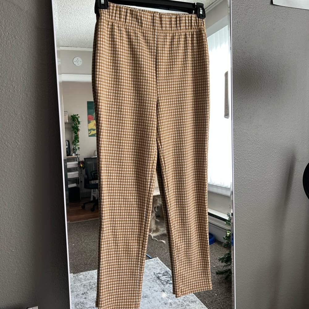 Checkered pants